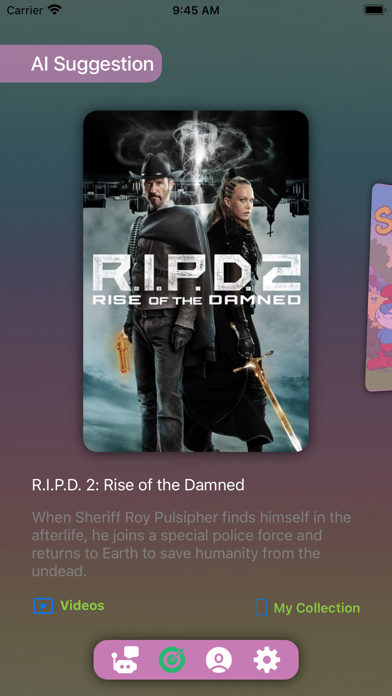 Movies2Watch -Suggestion by AI Screenshot