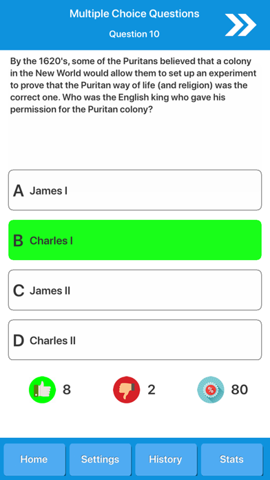 Colonial America History Screenshot