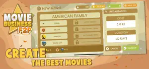 Movie Business F2P screenshot #3 for iPhone