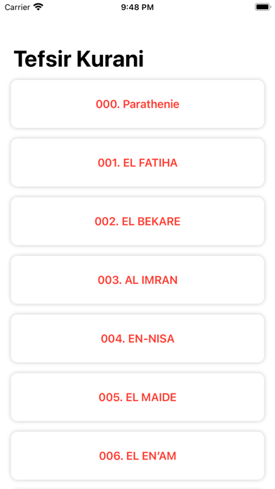 Tefsir Kurani Screenshot