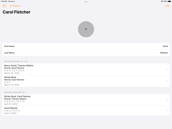 Baseliner iPad screenshot 5 - Sports app