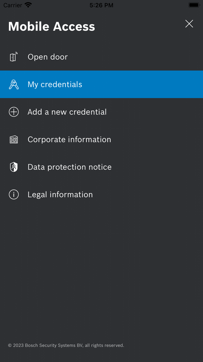 Bosch Mobile Access