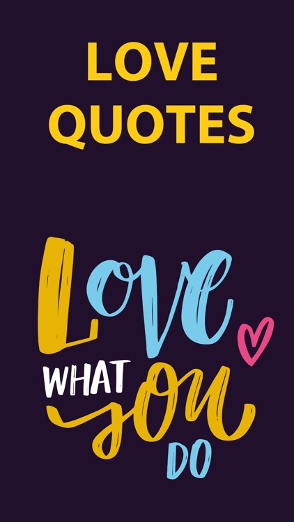 The Love Quotes Stickers