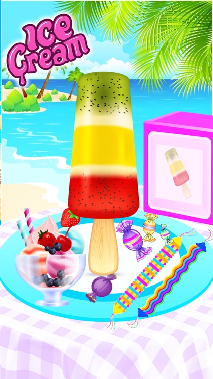 Sweet Ice Cream Making Game