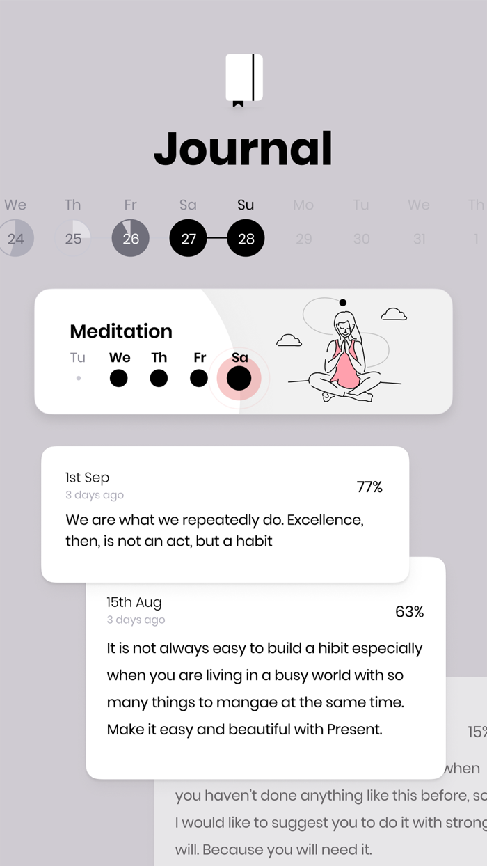 Present - Habit Tracker