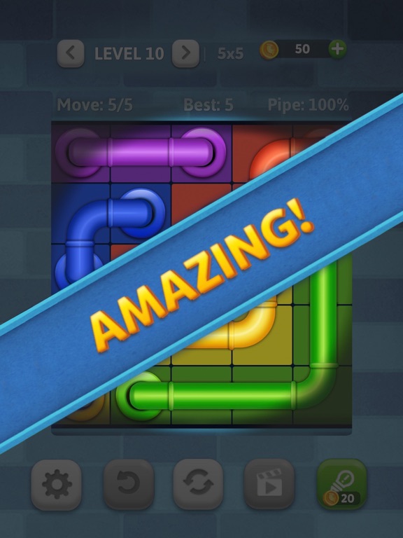 Screenshot #3 for Line Puzzle: Pipe Art