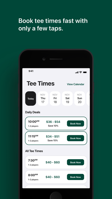 Sedona Golf Resort Tee Times Screenshot