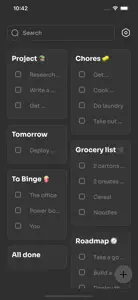 Checklist - Get things done screenshot #3 for iPhone