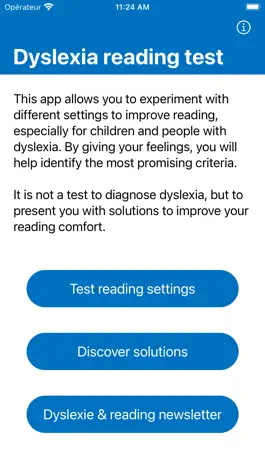 Game screenshot Dyslexia speed reading test iq mod apk