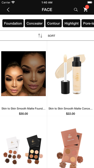 Be Your Own Desire Cosmetics Screenshot