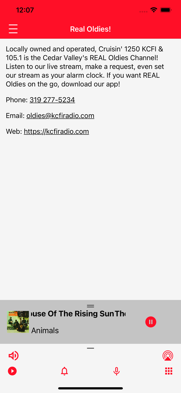 Cruisin 1250 KCFI and 105.1