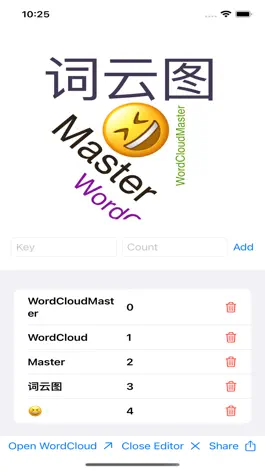 Game screenshot WordCloudMaster apk