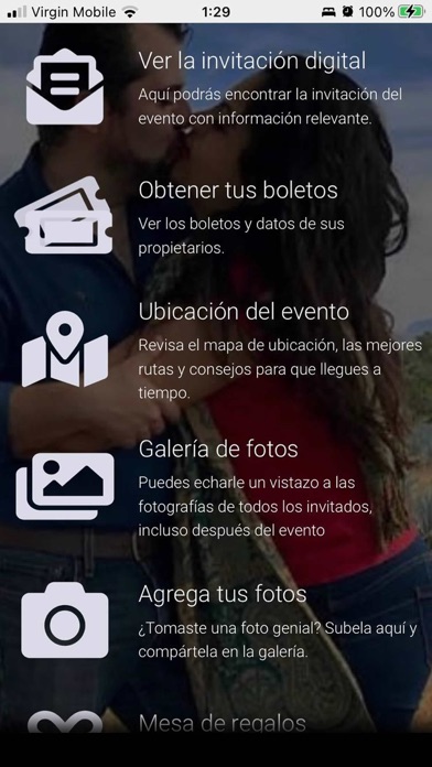Mi Evento App Screenshot