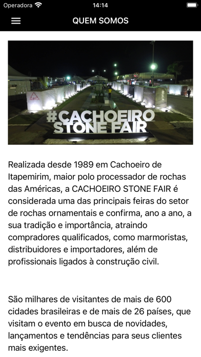 Cachoeiro Stone Fair Screenshot