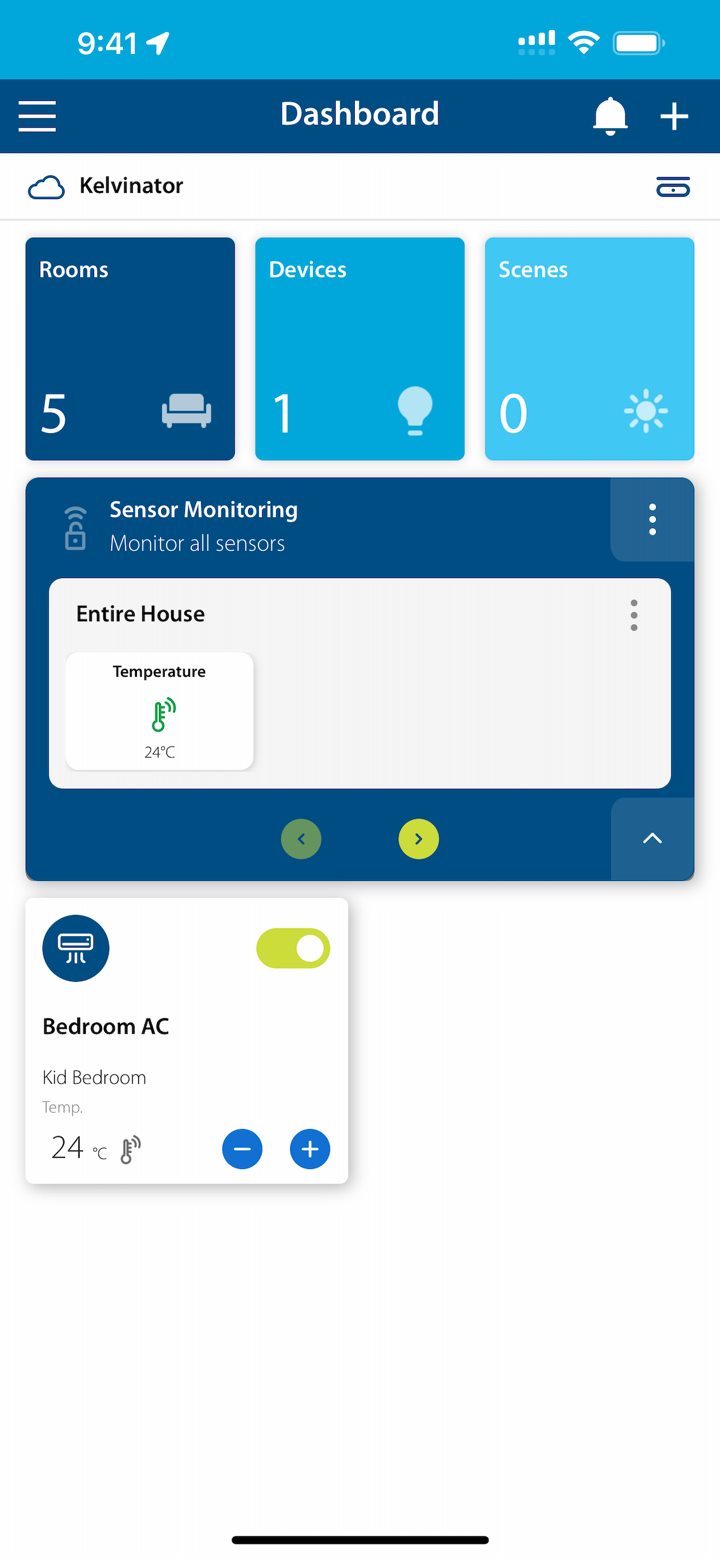 Kelvinator-Connect to Comfort screenshot 1
