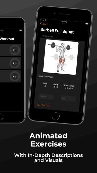 Gym & Home Workout Planner Pro Screenshot