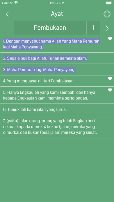 Indonesian Quran Screenshot