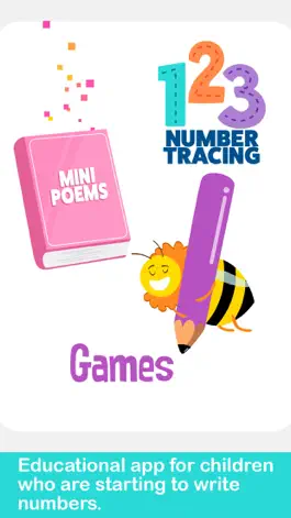 Game screenshot Tracing numbers for preschool mod apk