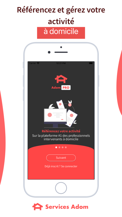 Screenshot #1 pour Adom Pro - les pros à domicile