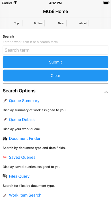 MGSi Screenshot
