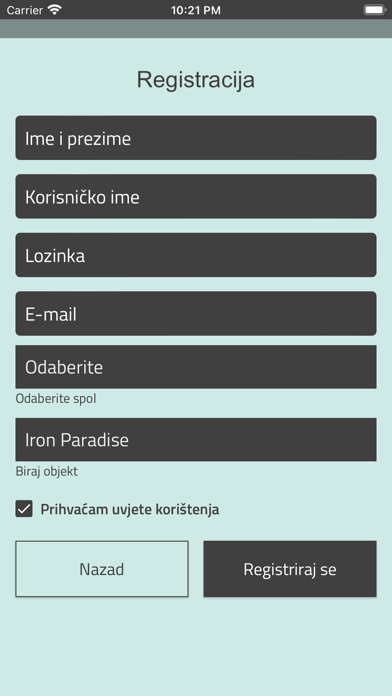 Iron Paradise Gym Screenshot