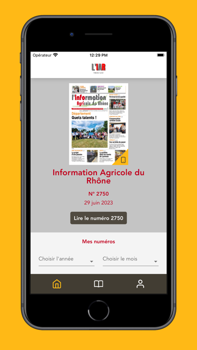 Info Agri Rhône Screenshot