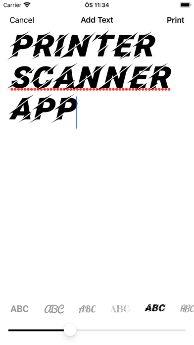 Printer Scanner Creator Screenshot