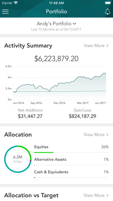 TEN Capital Wealth Advisors Screenshot