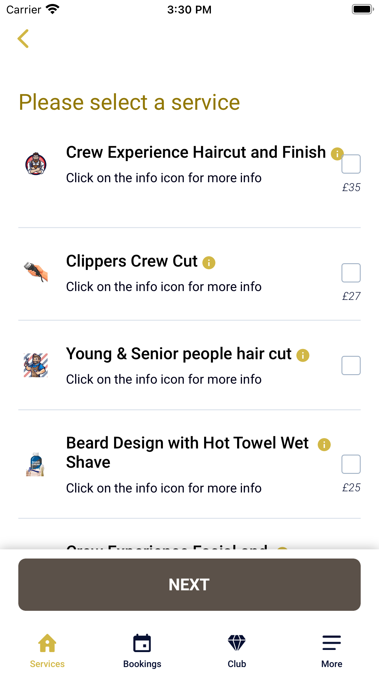 Crew Experience