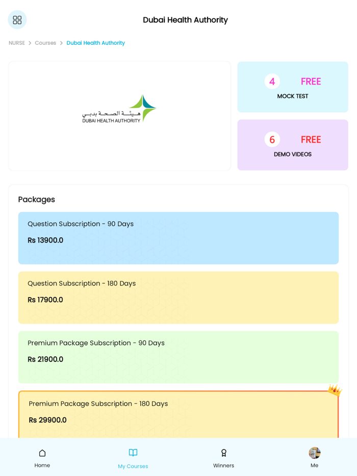 PROMETRIC DHA MOH HAAD EDUWIZZ