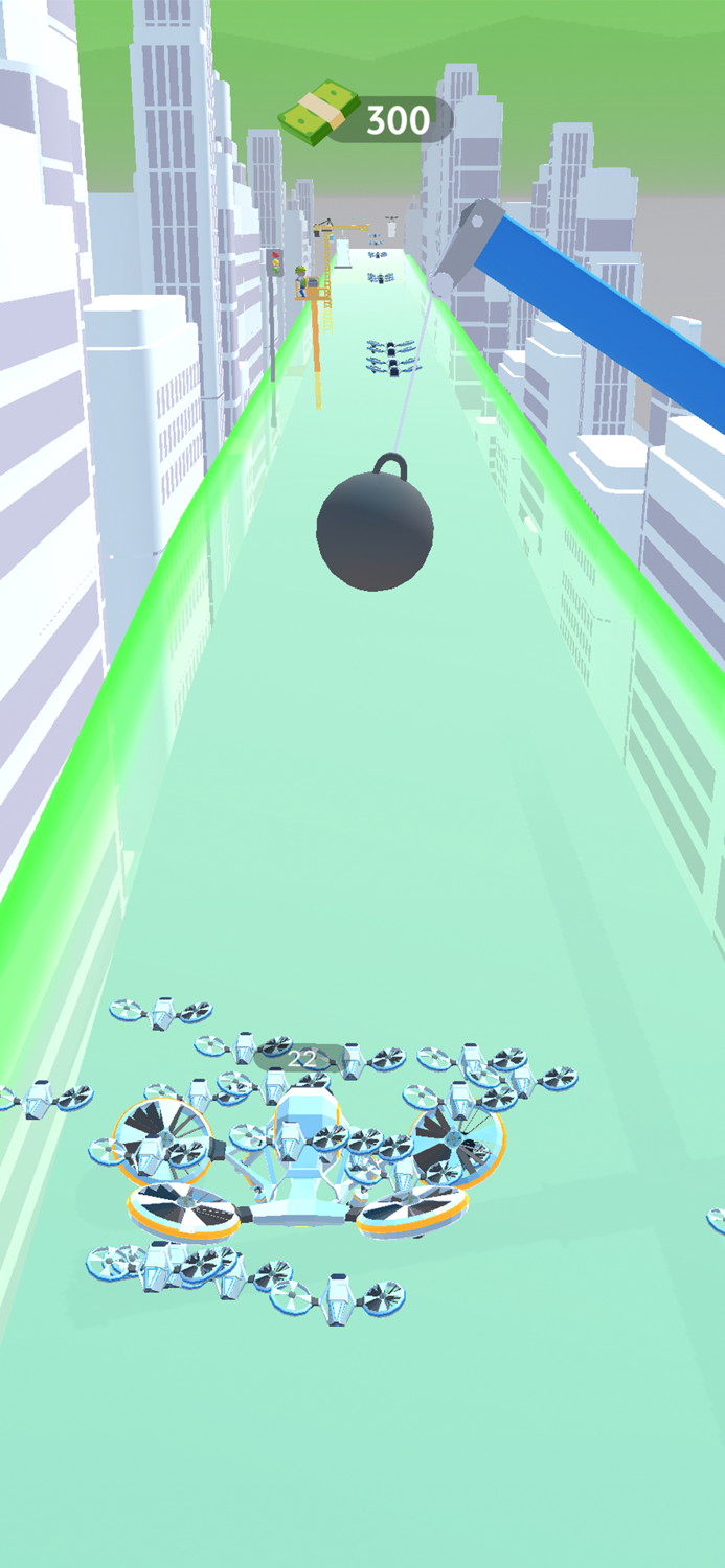 Drone Rush Art in the Sky