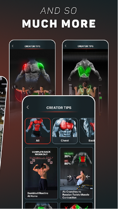 ForcaFit - Home & Gym Workout Screenshot