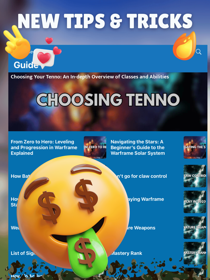 Platinum and Codes for Warframe