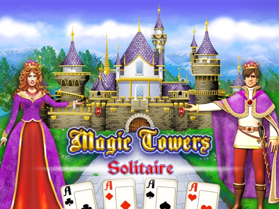 Magic Towers Solitaire iPad app afbeelding 5