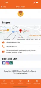Ginger Pizza | Online Sipariş screenshot #8 for iPhone