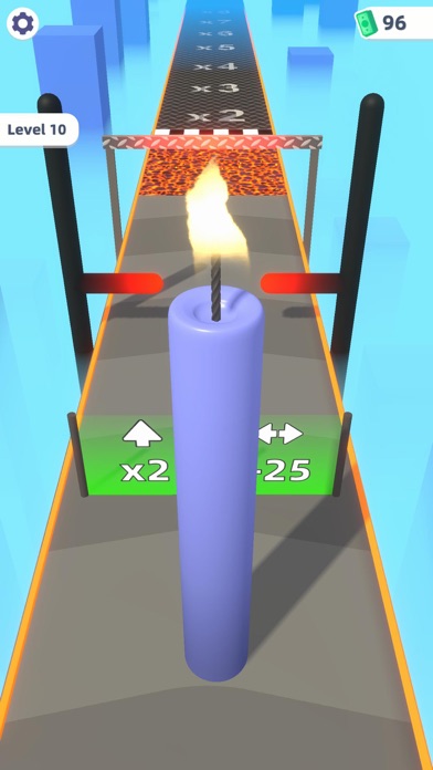 Candle Melt Runner! Screenshot