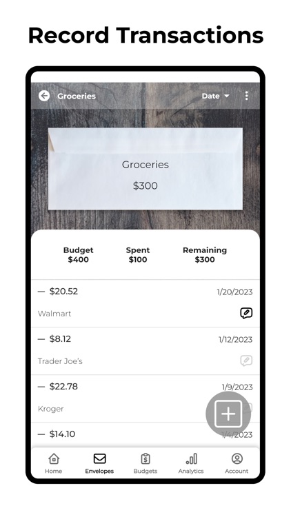 RealBudget - Envelope Budgets
