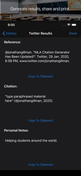Game screenshot MLA Citation Generator mod apk
