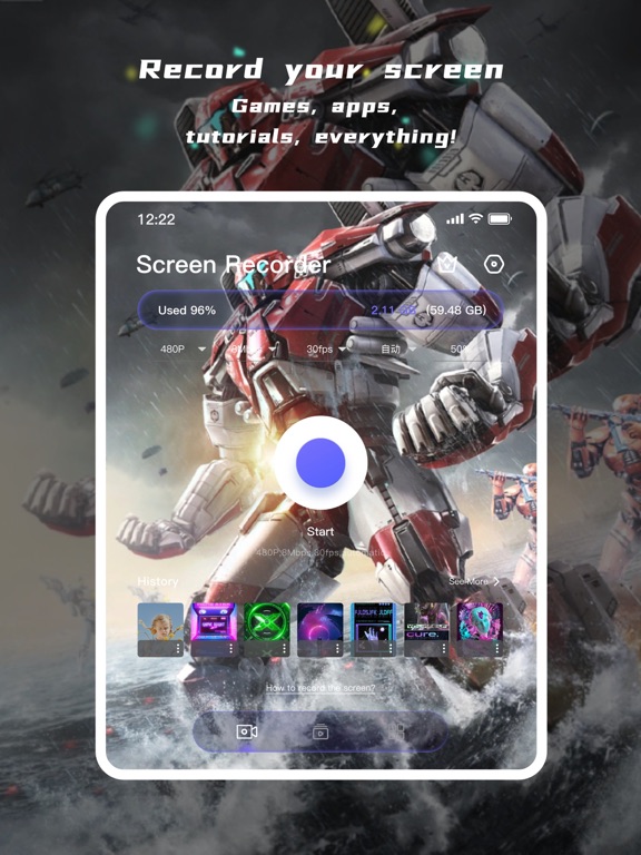 Screenshot #4 pour Screen Recorder:Video Recorder