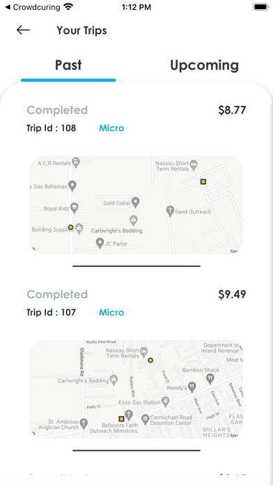 Fiv RideShare Screenshot