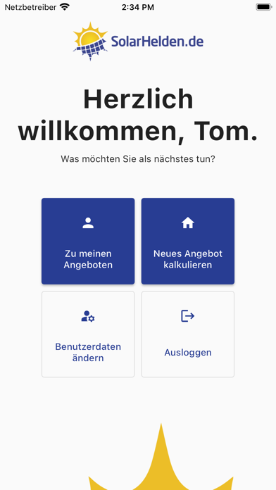 SolarHelden AngebotsDesigner Screenshot