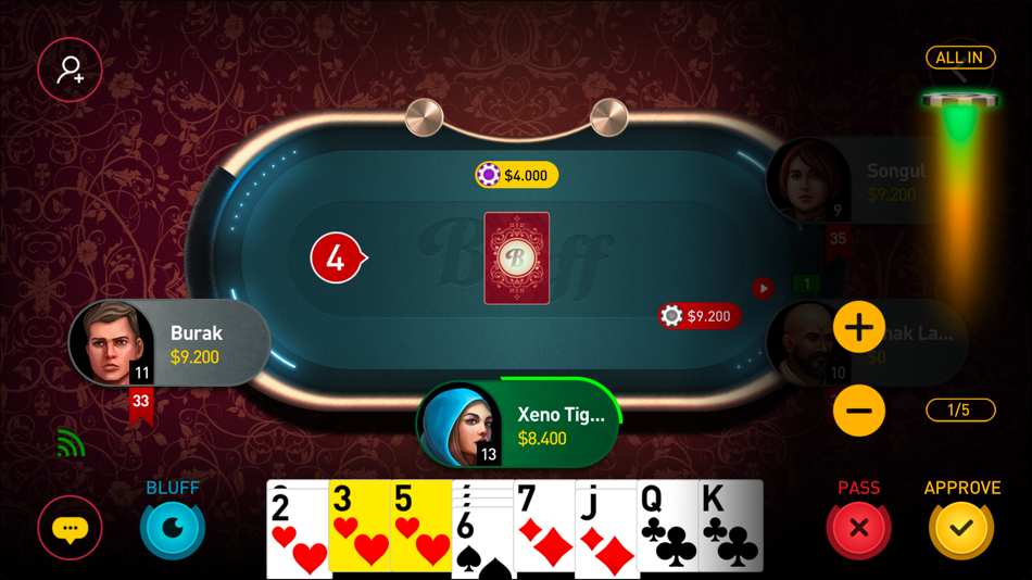 #4. Bluff Game (iOS) 由: Mellonx