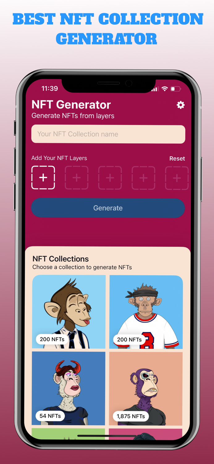 NFT Collections Creator