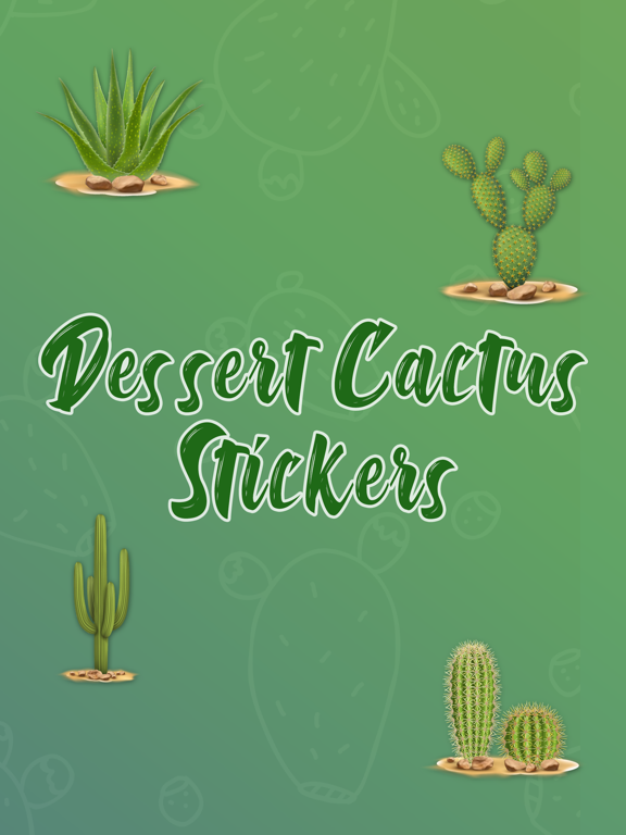 Screenshot #4 pour Dessert Cactus Stickers