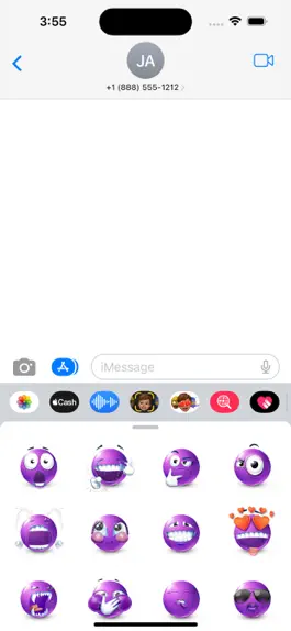 Game screenshot Purple Emoji apk