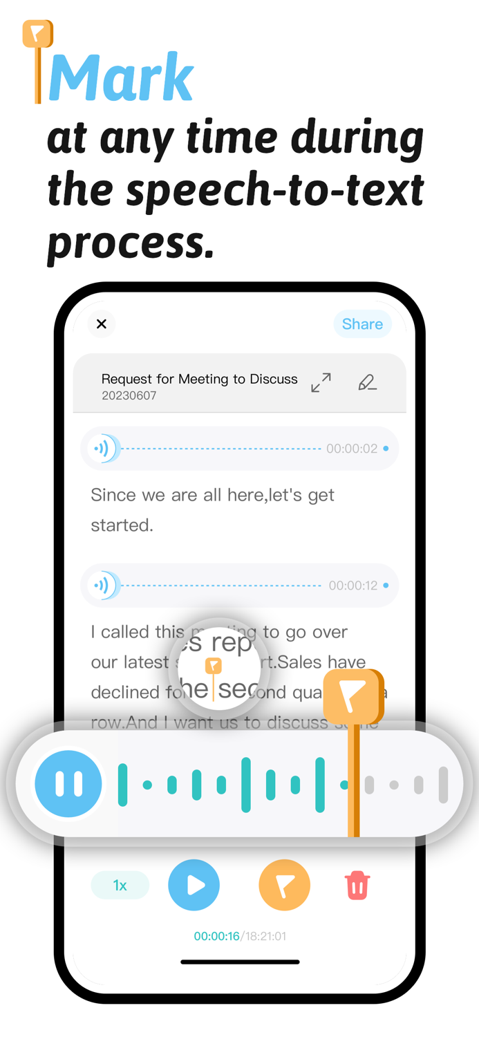 Speakwrite：Voice-to-text