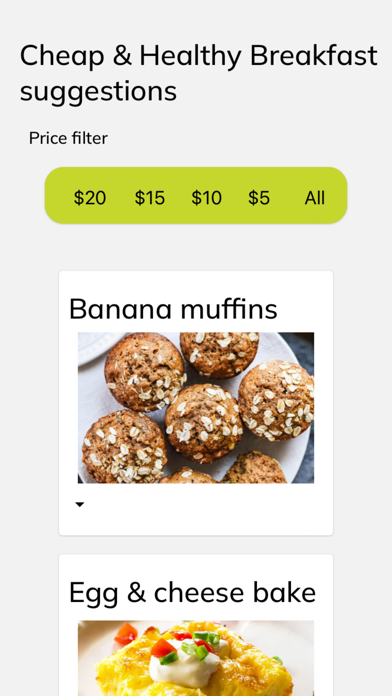 Healthily Screenshot