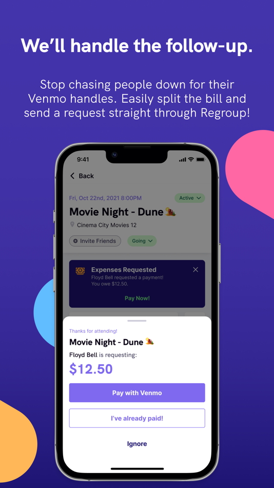 #4. Regroup App (iOS) 由: Regroup Technologies, Inc