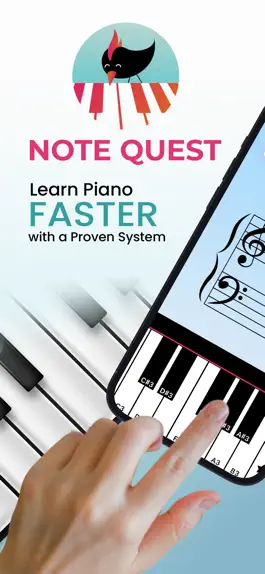 Game screenshot Learn Piano Notes: Note Quest mod apk