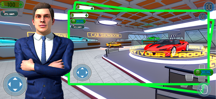 Car Dealer Tycoon Job Sim Game